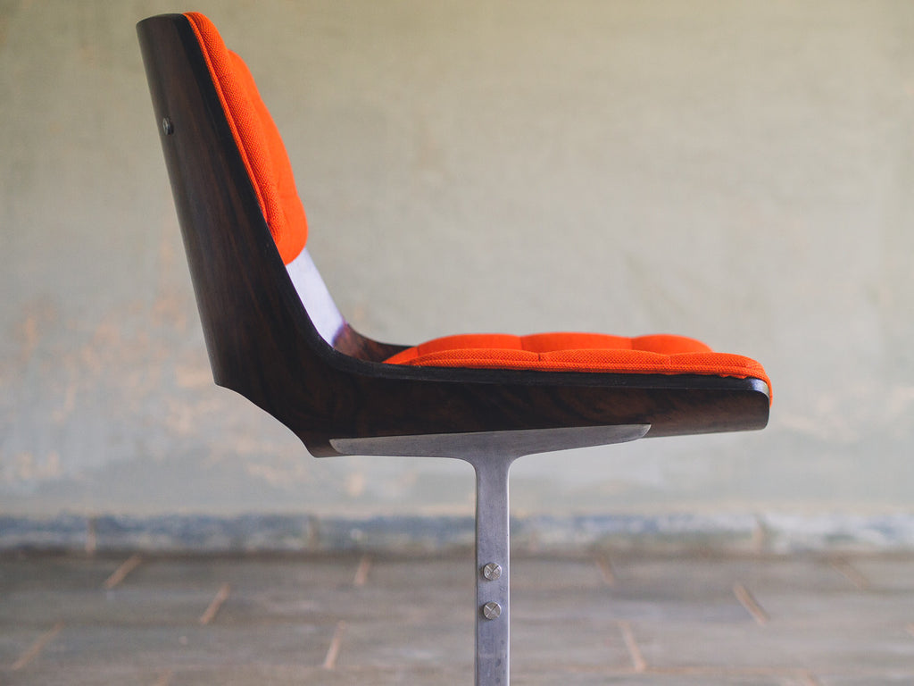 Jorge Zalszupin | Cadeira Jacarandá e Alumínio