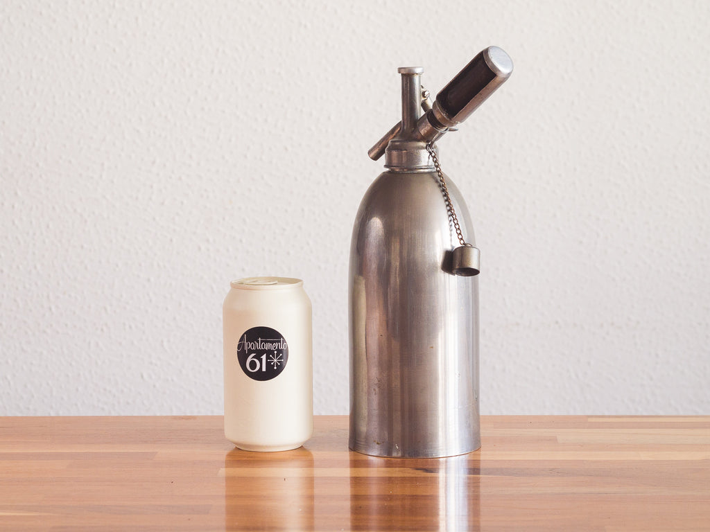 Garrafa Sifão Metal