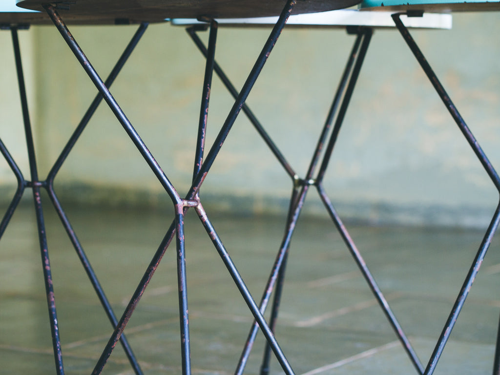 Mesa Dobrável Turquesa II