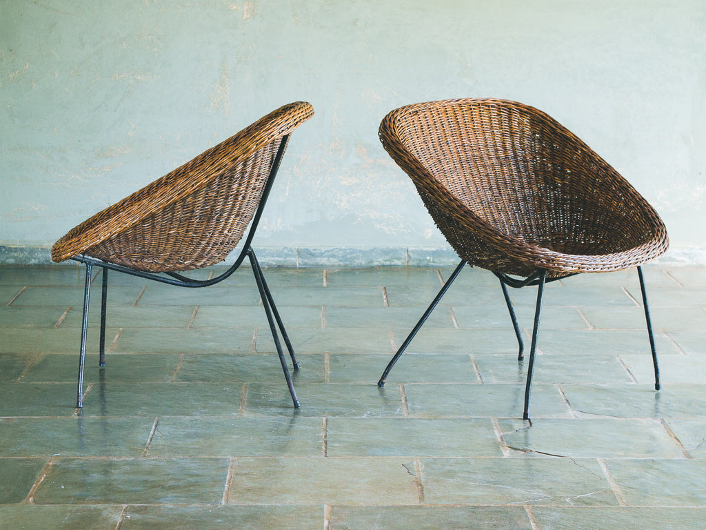 Carlo Hauner & Martin Eisler | Poltronas em Junco