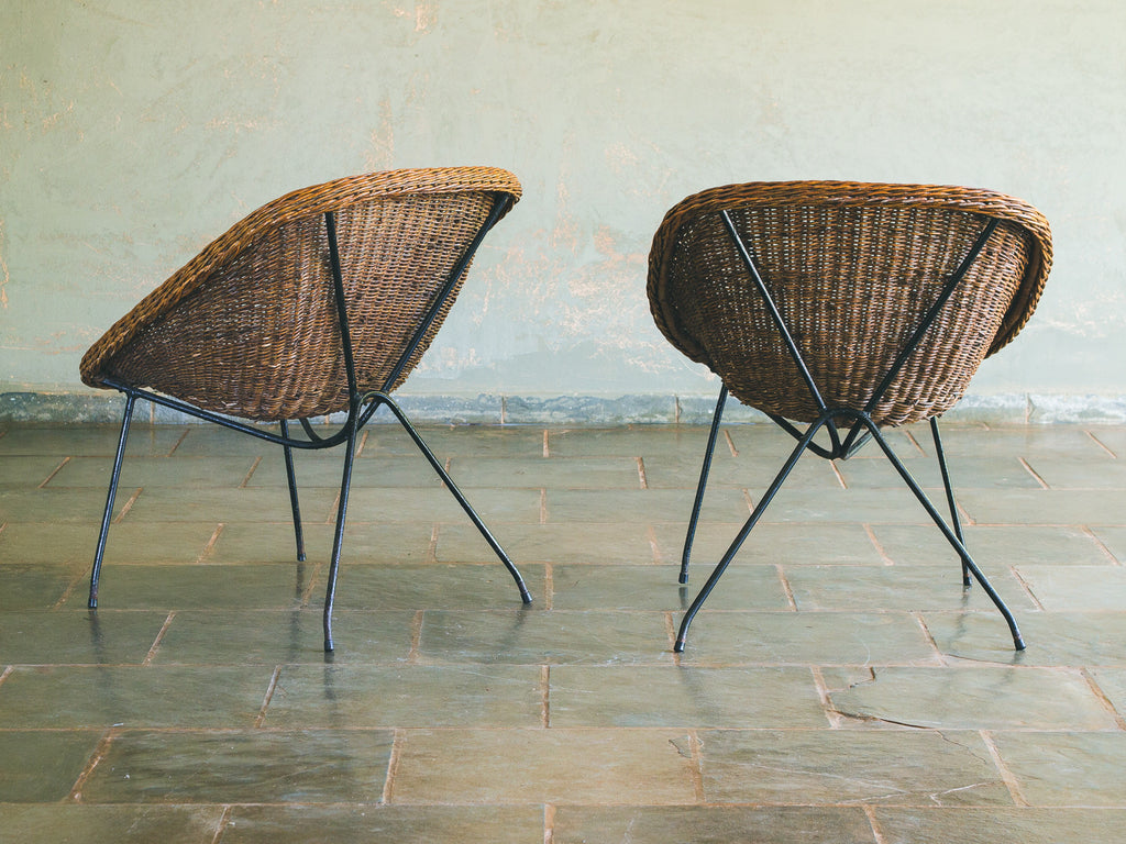 Carlo Hauner & Martin Eisler | Poltronas em Junco