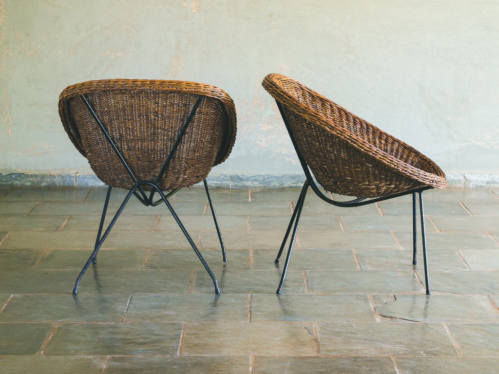 Carlo Hauner & Martin Eisler | Poltronas em Junco