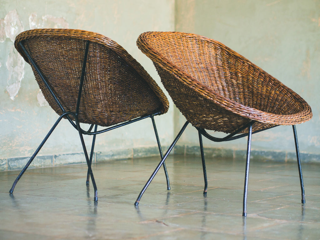 Carlo Hauner & Martin Eisler | Poltronas em Junco