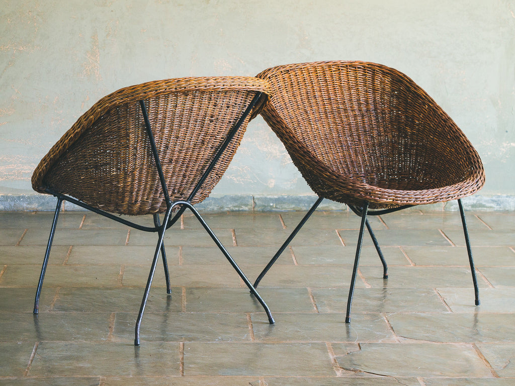 Carlo Hauner & Martin Eisler | Poltronas em Junco