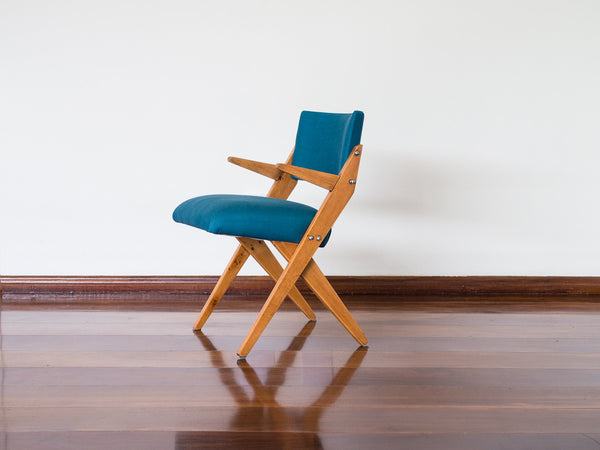 Zanine Caldas | Cadeira Tesoura com Braços