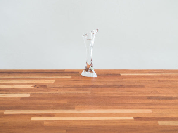 Castiçal em Cristal Orrefors