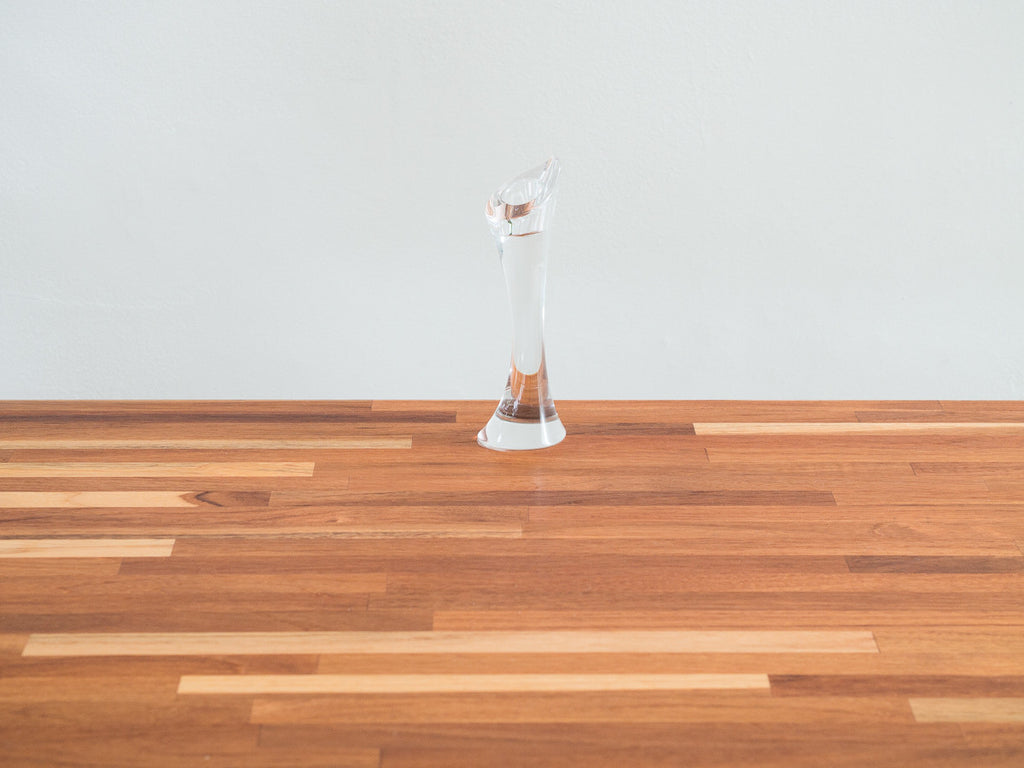 Castiçal em Cristal Orrefors