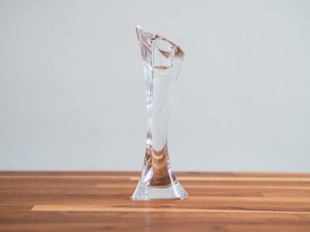 Castiçal em Cristal Orrefors