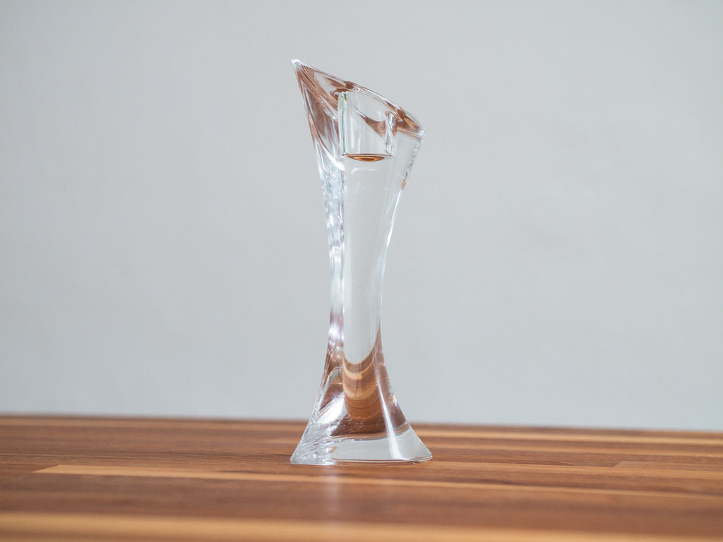 Castiçal em Cristal Orrefors