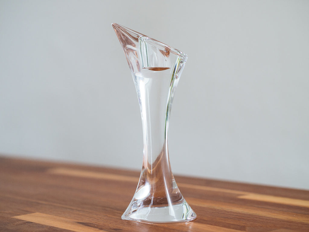 Castiçal em Cristal Orrefors