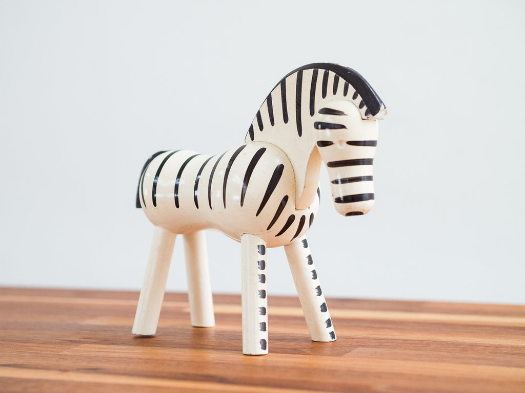 Kay Bojesen | Zebra em Madeira em Pintada à Mão