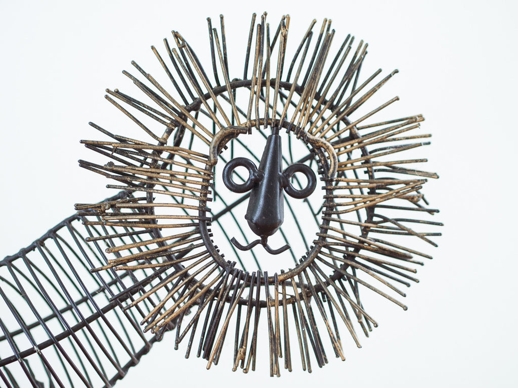 Leão em Ferro Fundido