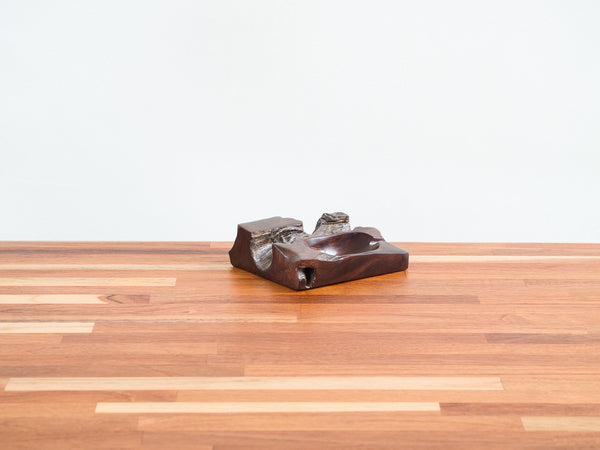 Cinzeiro em Pau Brasil