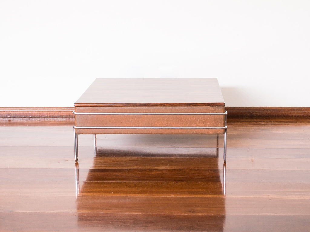 Mesa de Centro Jacarandá + Cromo