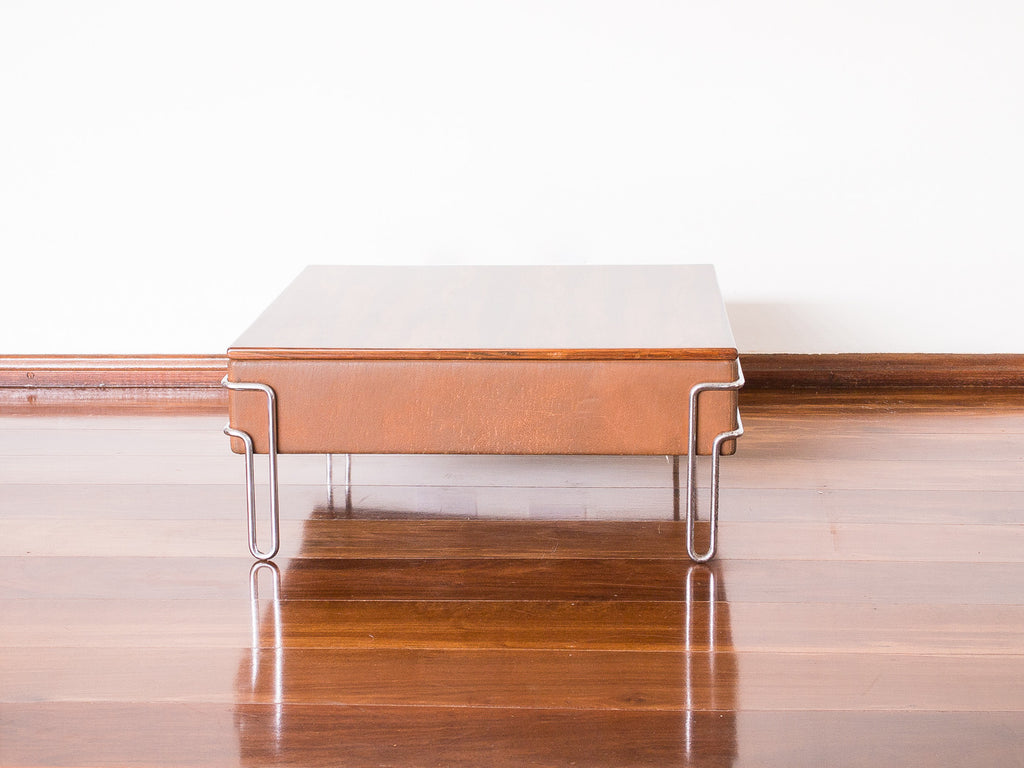 Mesa de Centro Jacarandá + Cromo