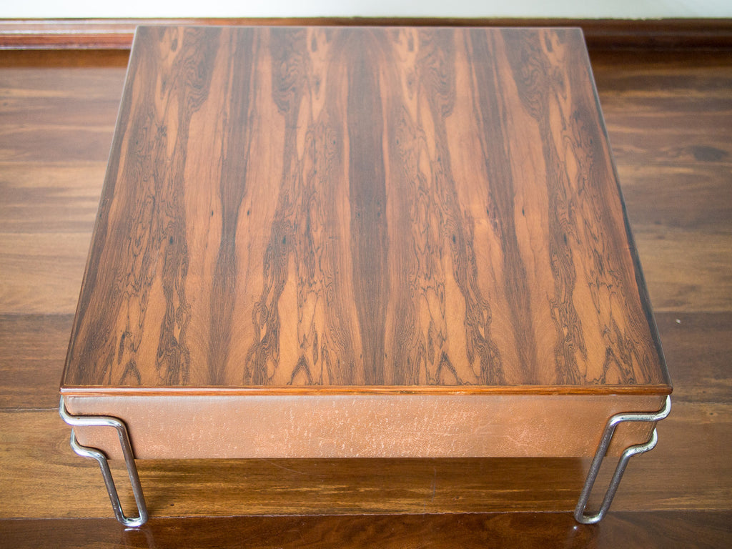 Mesa de Centro Jacarandá + Cromo