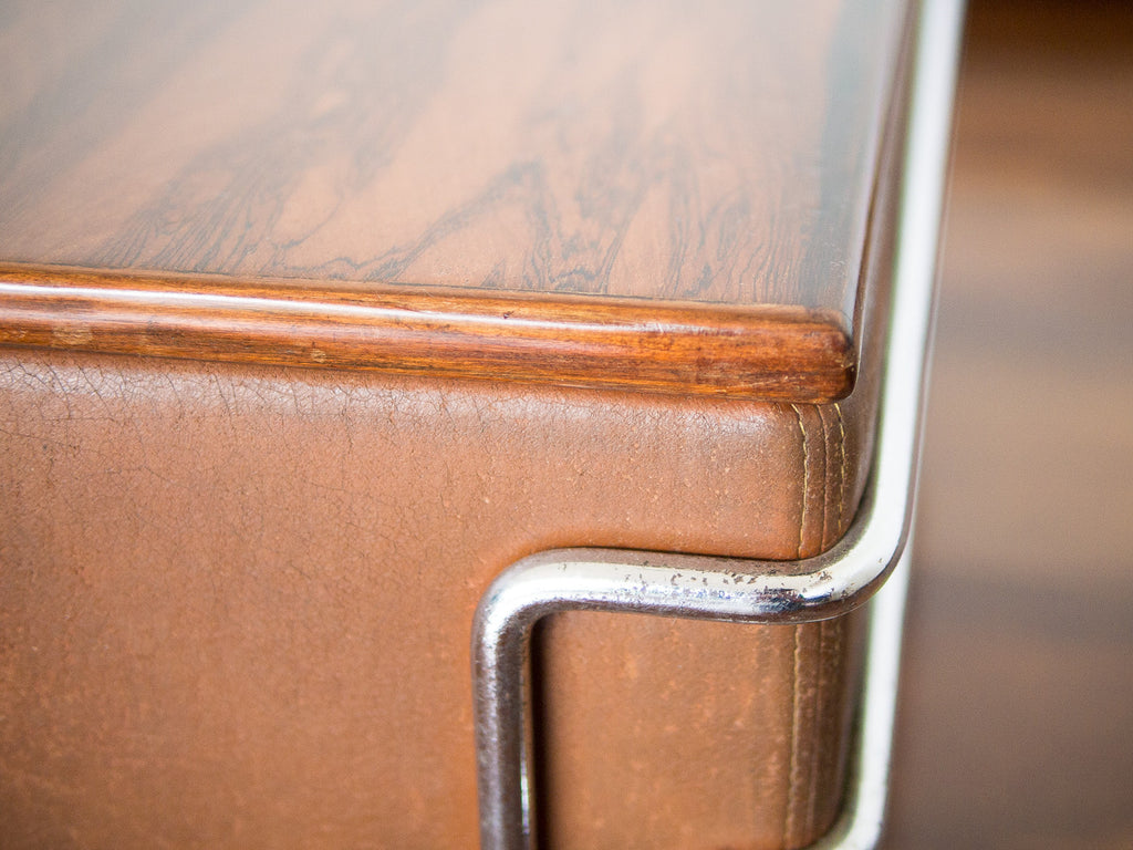 Mesa de Centro Jacarandá + Cromo