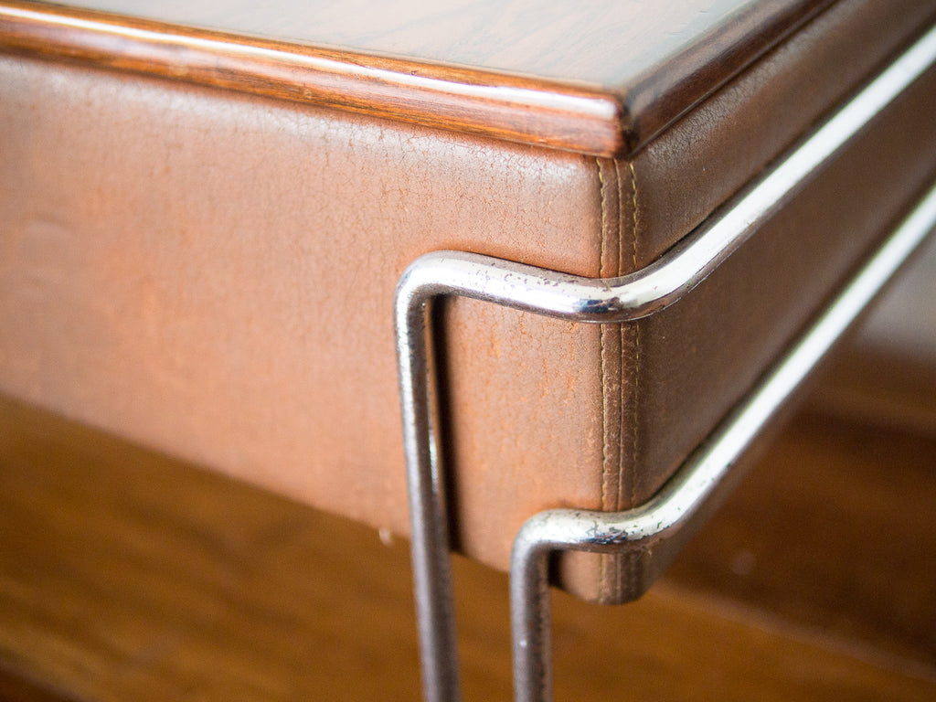 Mesa de Centro Jacarandá + Cromo