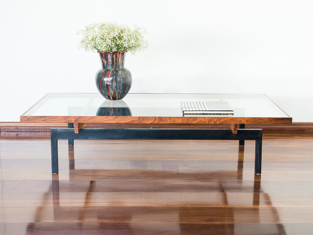 Branco & Preto | Mesa de Centro Duas Cores