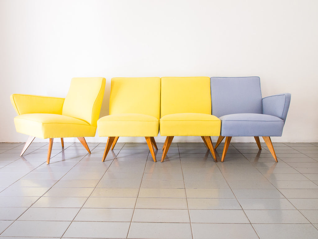 Zanine Caldas | Sofá Modular 4 lugares