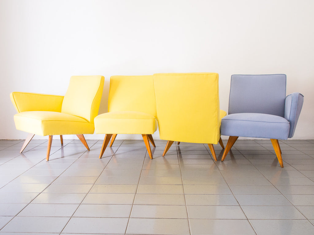 Zanine Caldas | Sofá Modular 4 lugares