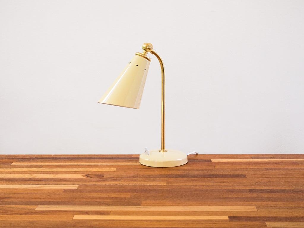 Luminária Creme / Latão