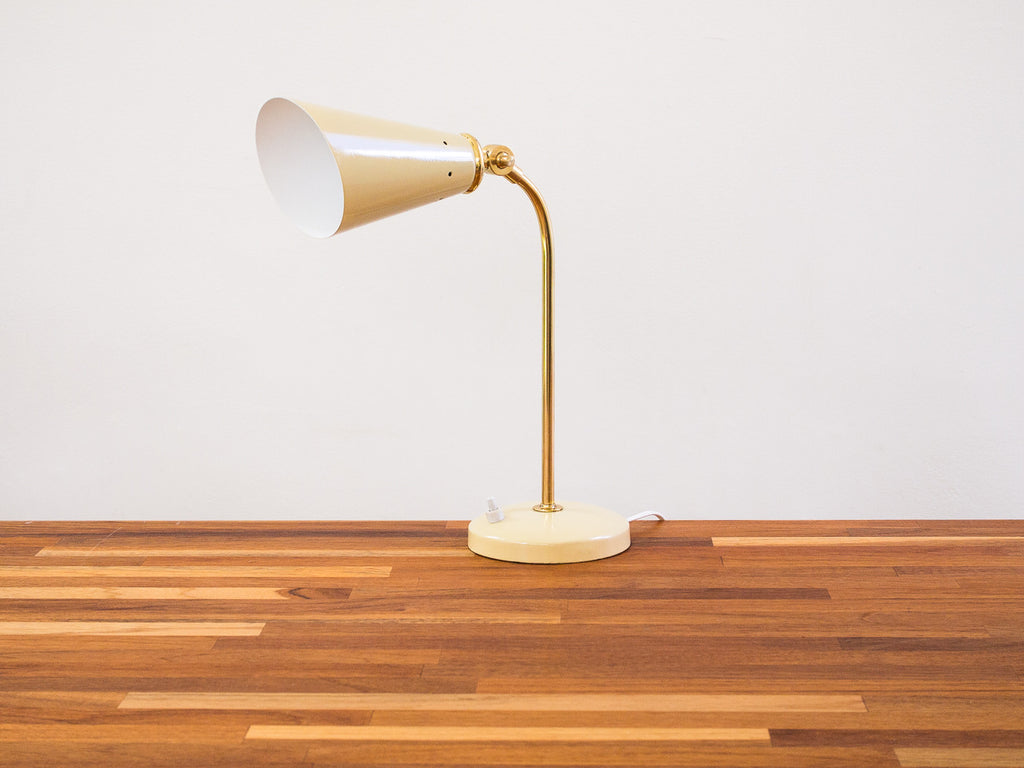 Luminária Creme / Latão
