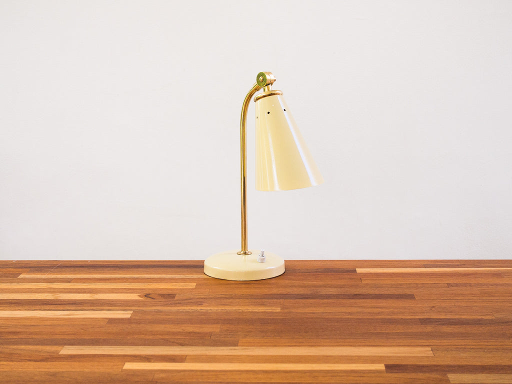 Luminária Creme / Latão