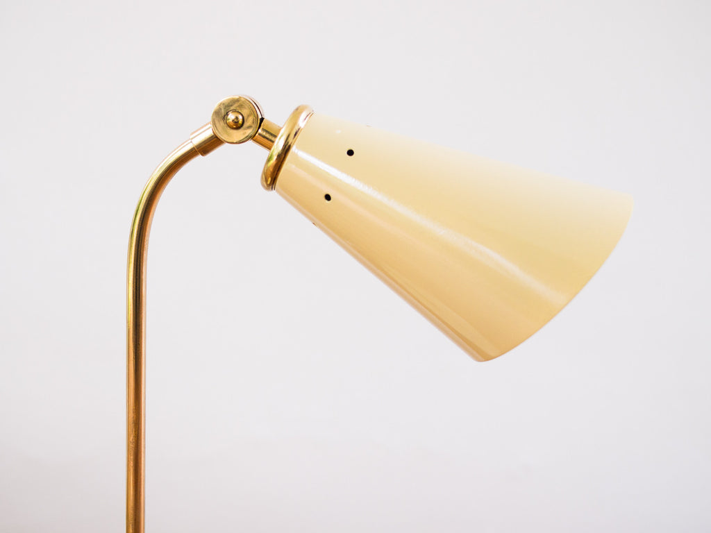 Luminária Creme / Latão