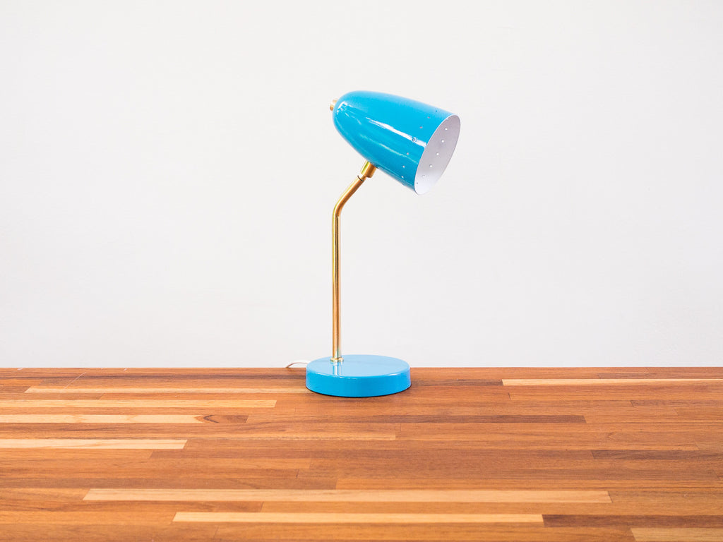 Luminária Azul / Latão