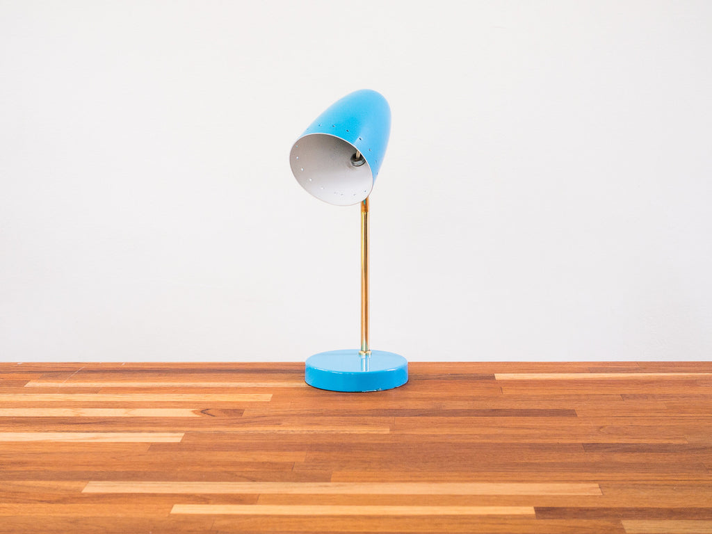 Luminária Azul / Latão