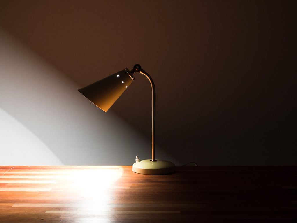 Luminária Creme / Latão