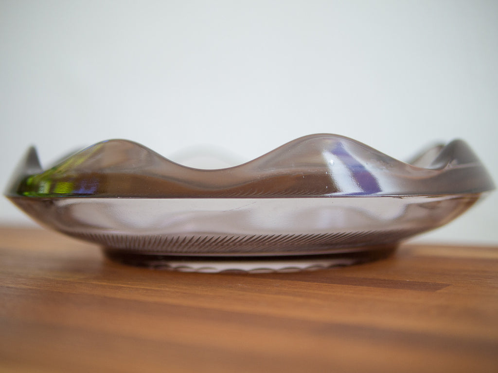 Fruteira Lilás Art Déco