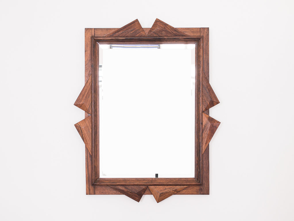 Espelho Retangular Jacarandá