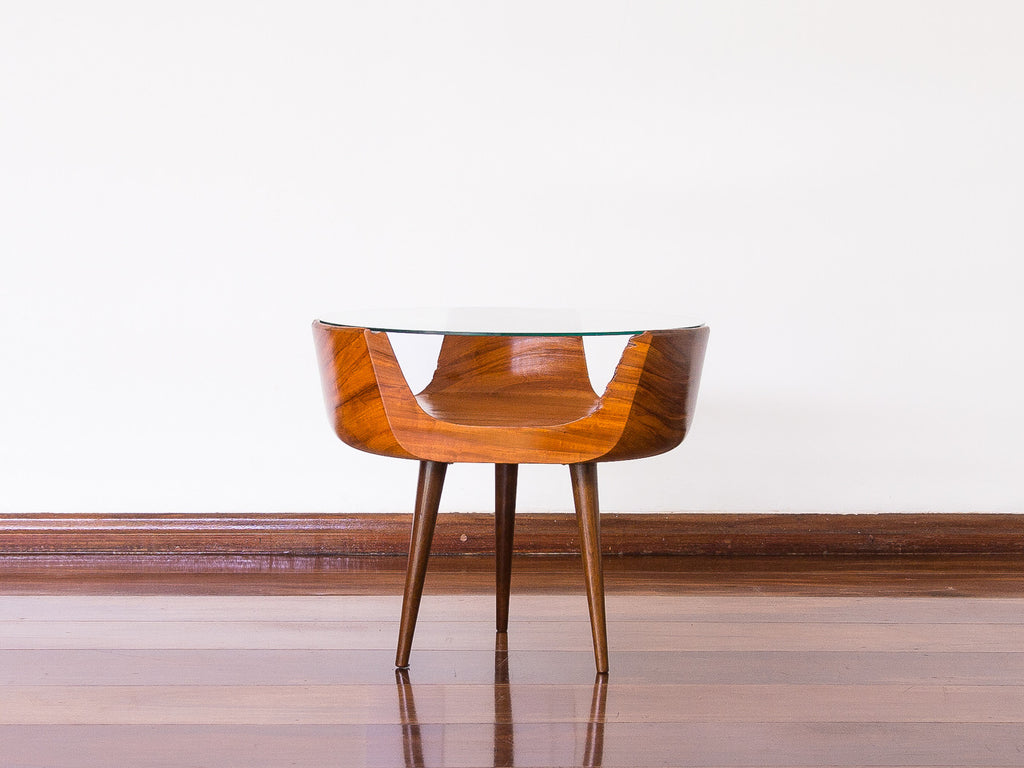 Carlo Hauner & Martin Eisler | Mesa Lateral em Caviúna