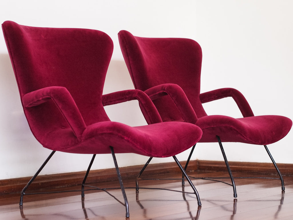 Carlo Hauner & Martin Eisler | Poltronas em Ferro