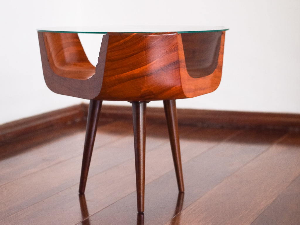 Carlo Hauner & Martin Eisler | Mesa Lateral em Caviúna