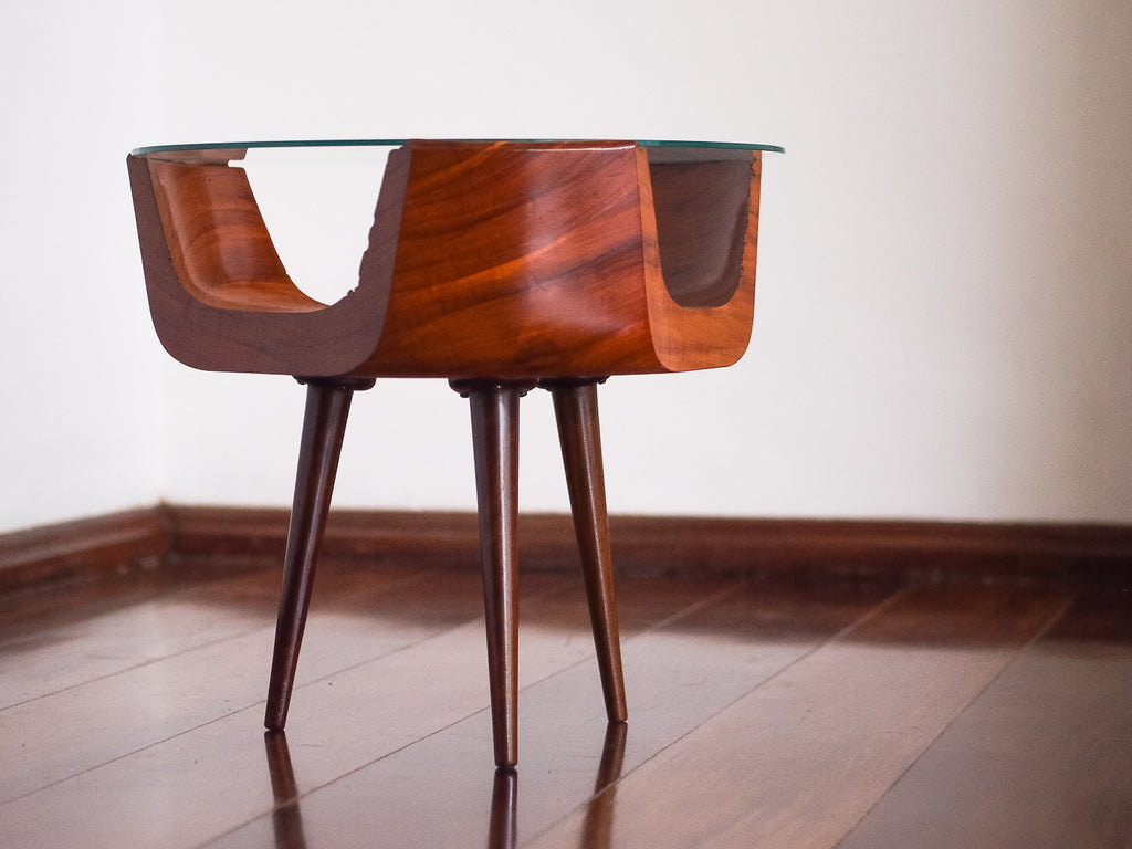 Carlo Hauner & Martin Eisler | Mesa Lateral em Caviúna