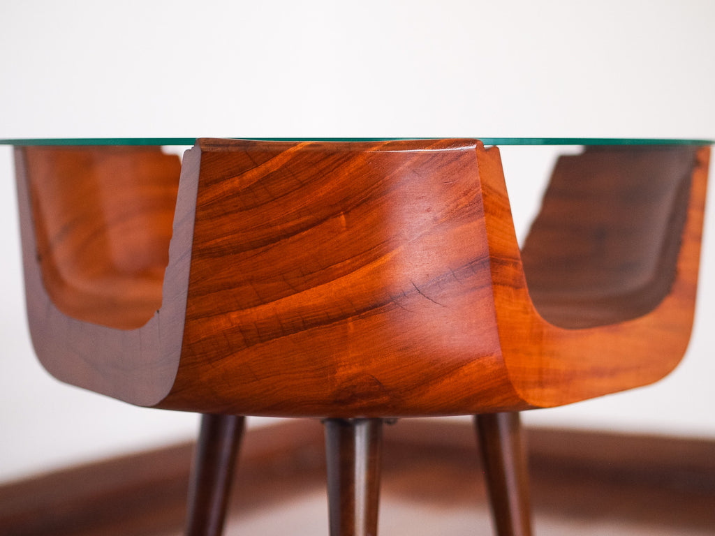 Carlo Hauner & Martin Eisler | Mesa Lateral em Caviúna