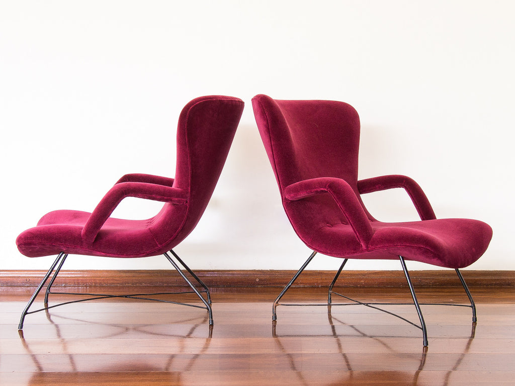 Carlo Hauner & Martin Eisler | Poltronas em Ferro