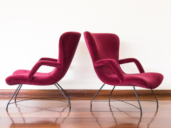 Carlo Hauner & Martin Eisler | Poltronas em Ferro