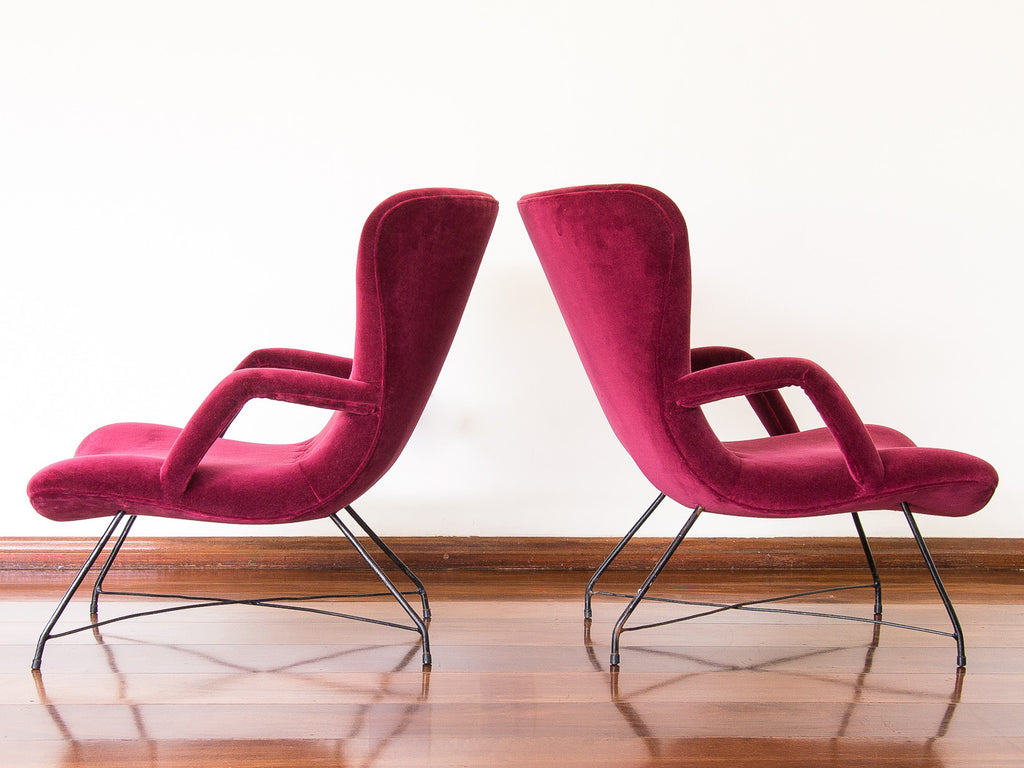 Carlo Hauner & Martin Eisler | Poltronas em Ferro