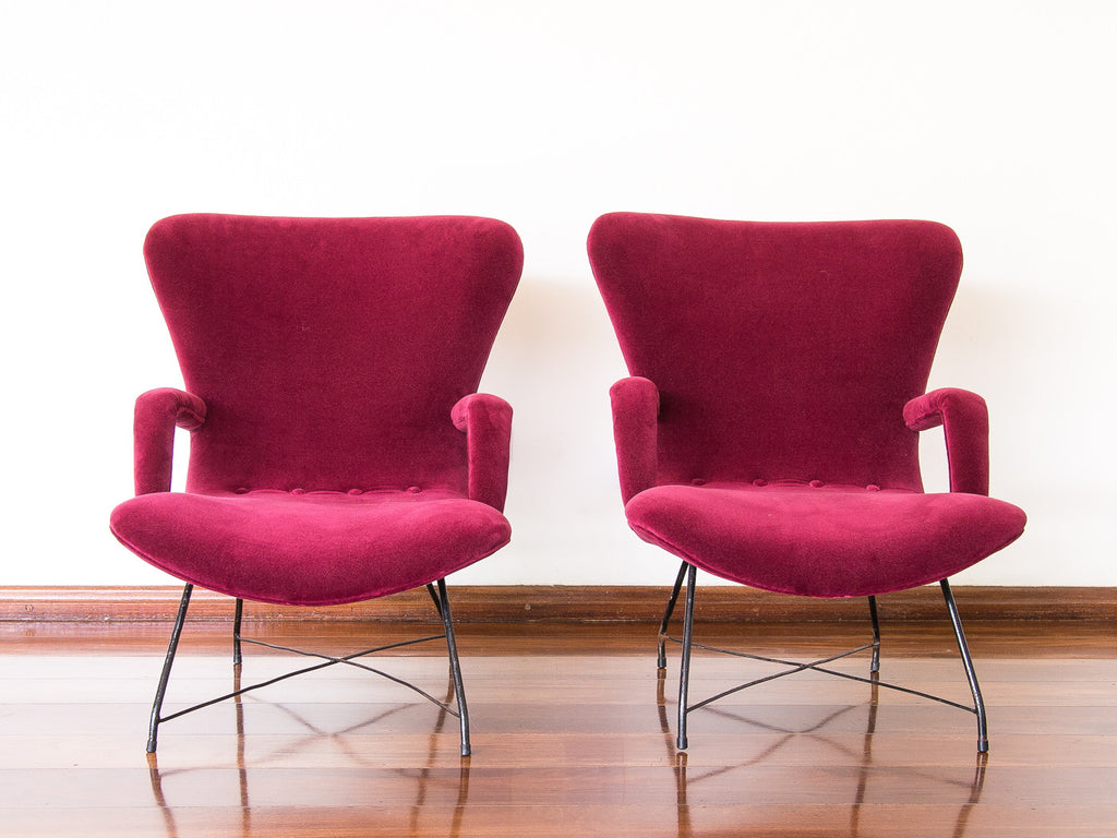 Carlo Hauner & Martin Eisler | Poltronas em Ferro