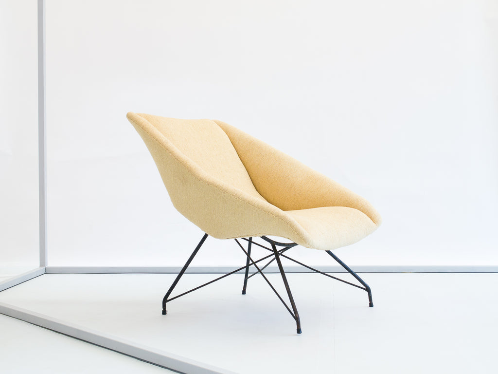 Carlo Hauner & Martin Eisler | Poltrona Concha sem braços