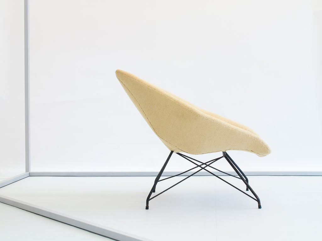 Carlo Hauner & Martin Eisler | Poltrona Concha sem braços