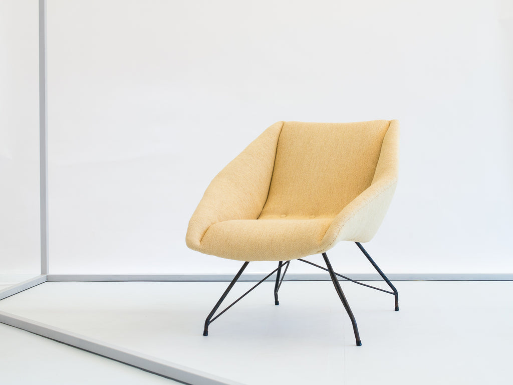 Carlo Hauner & Martin Eisler | Poltrona Concha sem braços