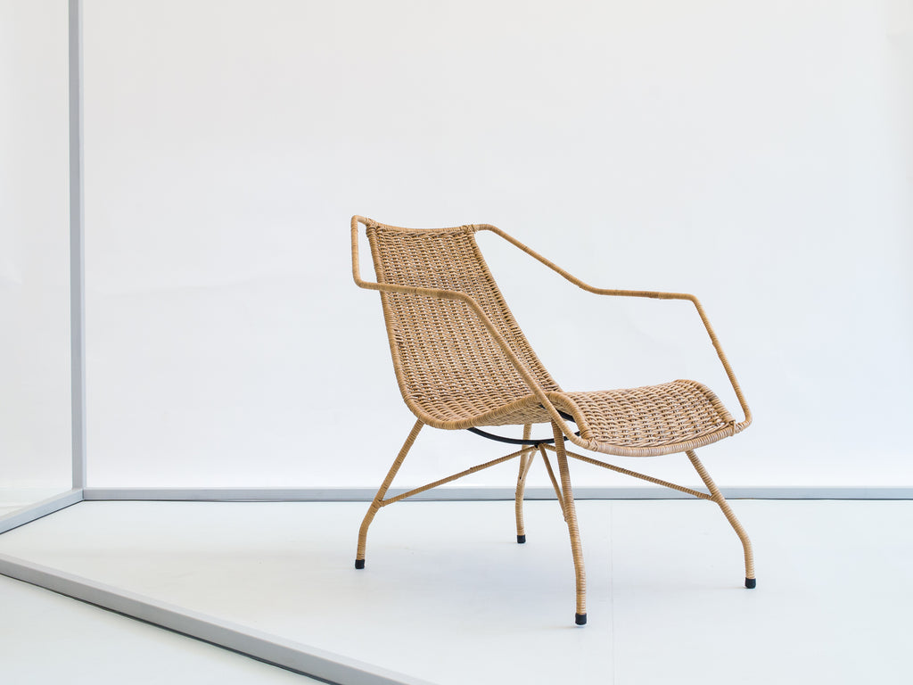 Carlo Hauner & Martin Eisler | Poltrona Concha em Junco