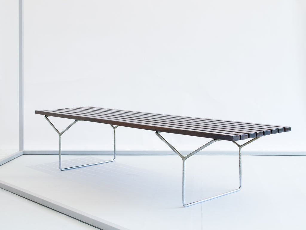 Harry Bertoia | Slat Bench em Jacarandá