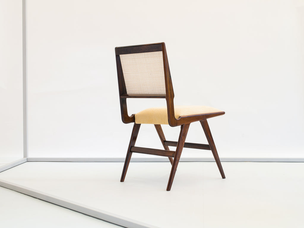 Carlo Hauner & Martin Eisler | Cadeira em Jacarandá e Palhinha