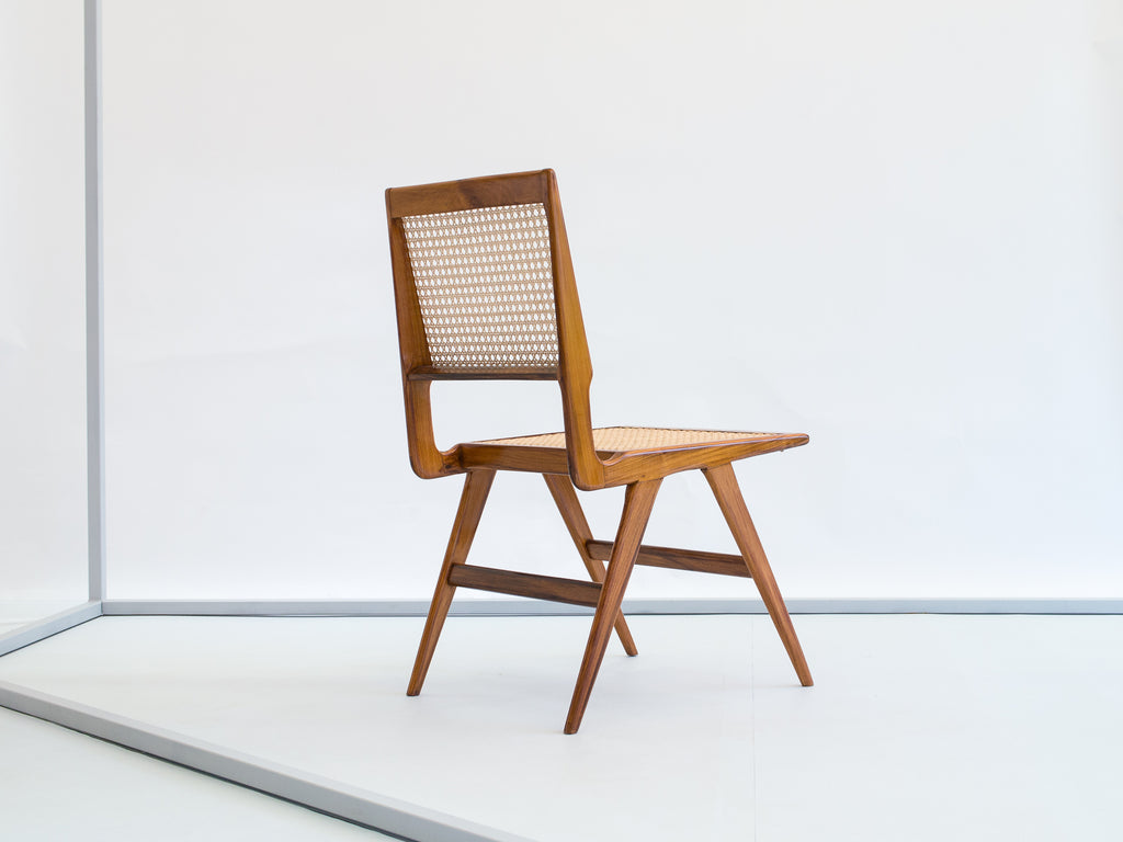 Carlo Hauner & Martin Eisler | Cadeira em Caviúna e Palhinha